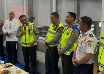 Kakorlantas Pantau Lalu Lintas Jakarta dan Evaluasi Penegakan Hukum Lewat e-TLE